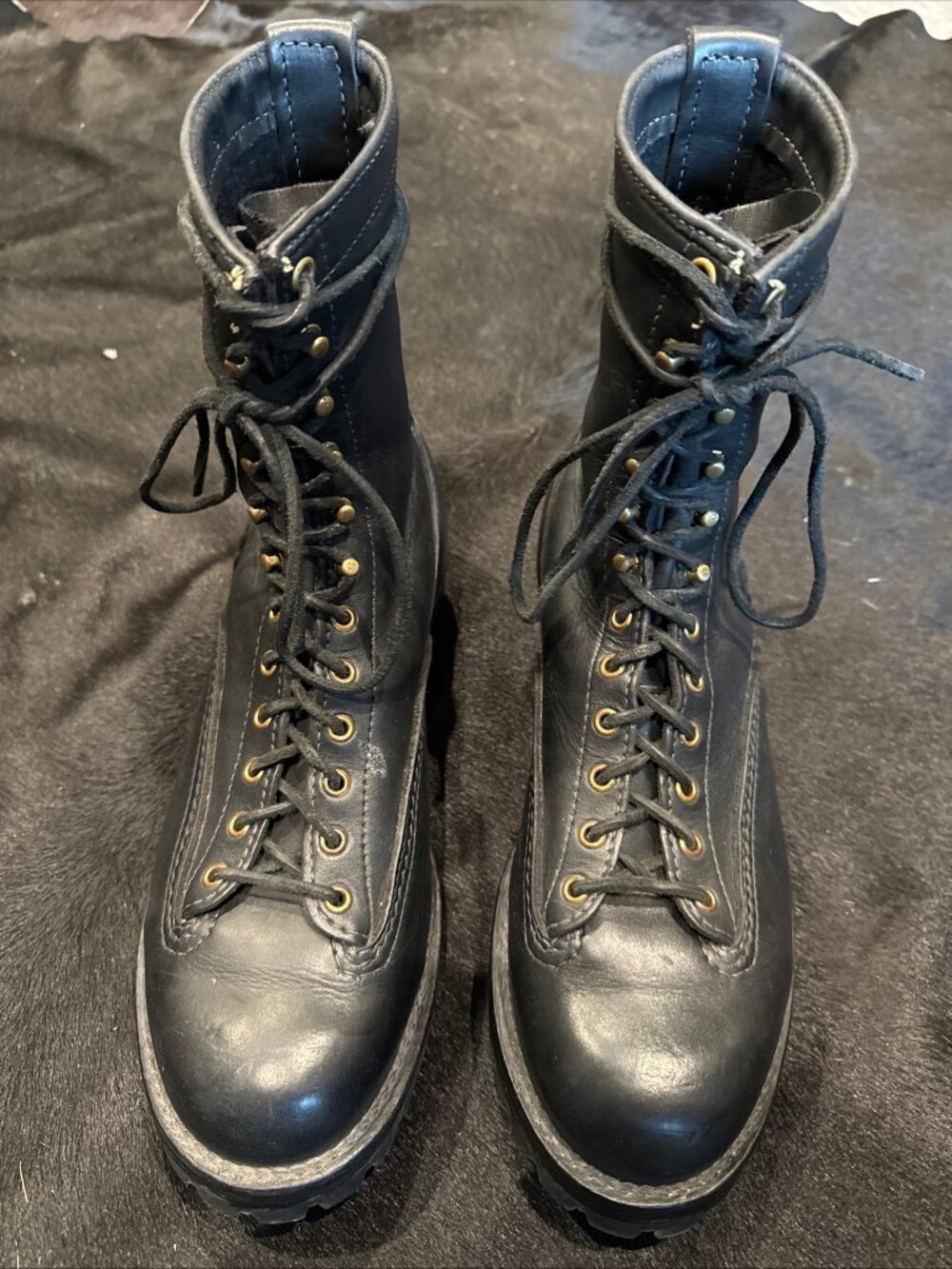 Wesco Jobmaster LTT 12D Black Work Boots Made In USA